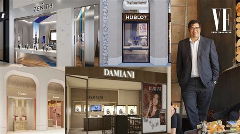 Cartier, Hublot, Zenith and Damiani: The luxury boutiques .